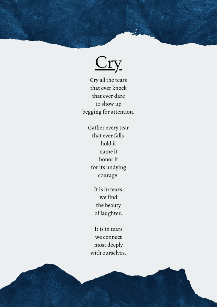 Cry - A Poem by Ellen ES Ceely